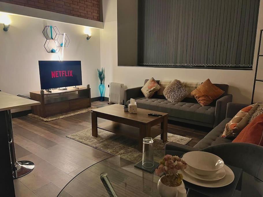 Cityzenretreat - Mezzanine Apartment Sleeps 4 Sheffield City Centre Luaran gambar